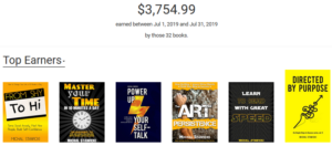 Seventy Sixth Income Report - July 2019